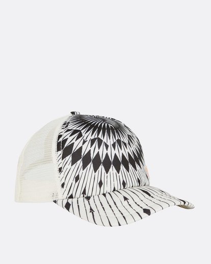 2 Girls' Shenanigans Trucker Hat Black GAHWQBSH Billabong