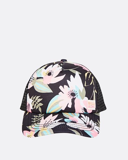 1 Girls' Shenanigans Trucker Hat Orange GAHWQBSH Billabong