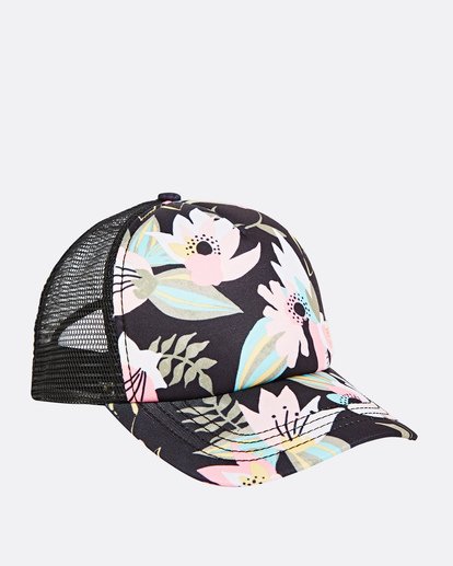 2 Girls' Shenanigans Trucker Hat Orange GAHWQBSH Billabong