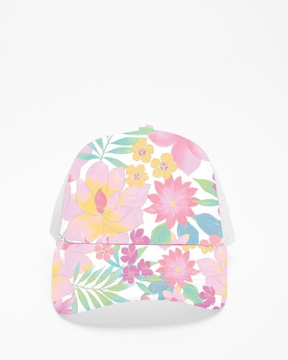 1 Girls' Shenanigans Trucker Hat Pink GAHWQBSH Billabong
