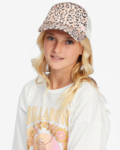 0 Girls' Shenanigans Trucker Hat Black GAHWQBSH Billabong