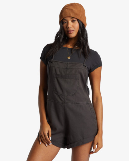 1 Wild Pursuit Romper Black J204TBWI Billabong