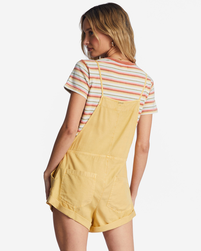 2 Wild Pursuit Romper Yellow J204TBWI Billabong