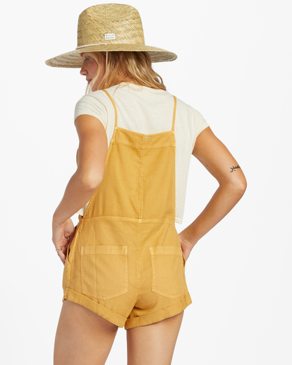 2 Wild Pursuit Romper Yellow J204TBWI Billabong