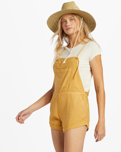 1 Wild Pursuit Romper Yellow J204TBWI Billabong