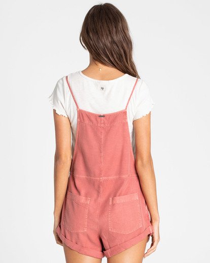 1 Wild Pursuit Romper Red J204TBWI Billabong