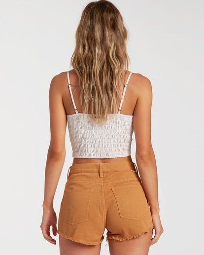 2 Drift Away Frayed Shorts Red J250UBDR Billabong
