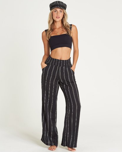 New Waves Striped Beach Pants