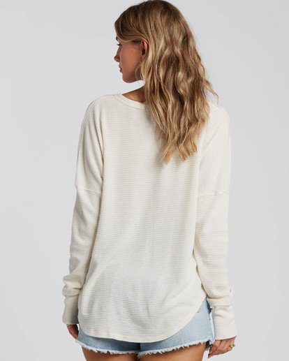 3 Any Day Thermal Long Sleeve T-Shirt Beige J903VBAN Billabong