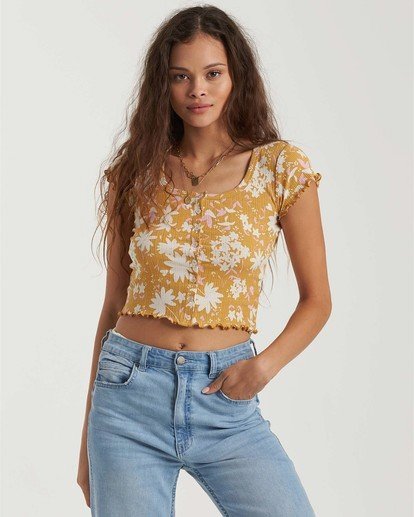 1 Sweet Sun Top Grey J9213BSW Billabong