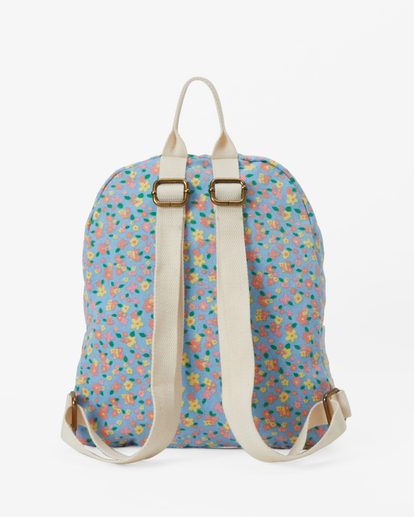 5 Mini Mama Canvas Backpack Blue JABGQBMI Billabong