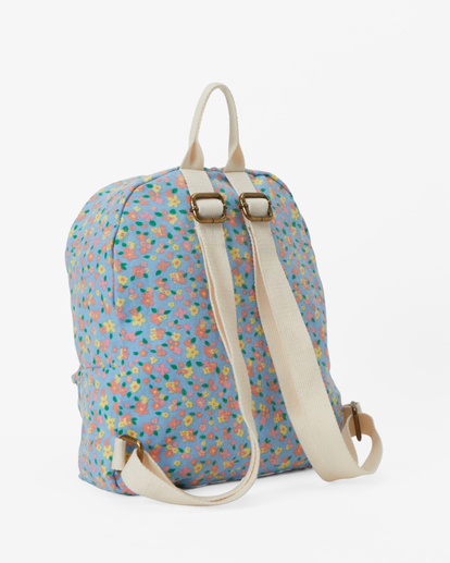 6 Mini Mama Canvas Backpack Blue JABGQBMI Billabong
