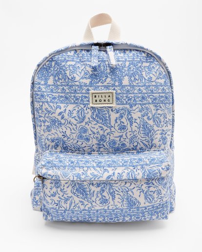 3 Mini Mama Canvas Backpack Blue JABGQBMI Billabong