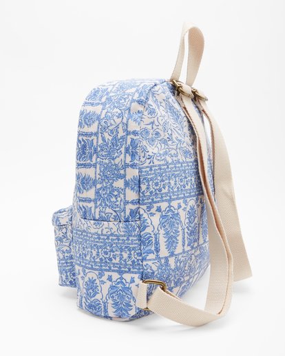 5 Mini Mama Canvas Backpack Blue JABGQBMI Billabong