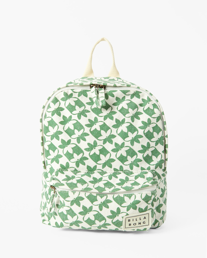 2 Mini Mama Canvas Backpack Green JABGQBMI Billabong