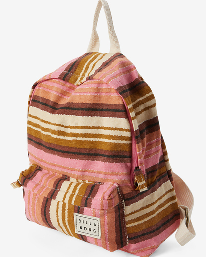 4 Mini Mama Canvas Backpack Pink JABGQBMI Billabong