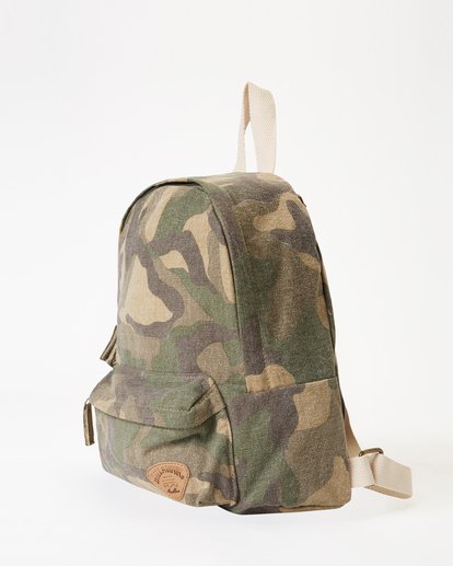 1 Mini Mama Canvas Backpack Green JABGQBMI Billabong