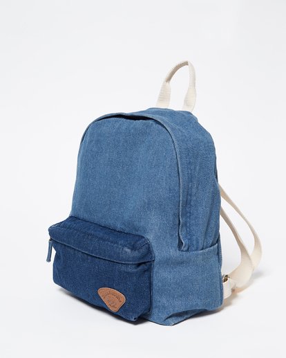 2 Mini Mama Canvas Backpack Blue JABGQBMI Billabong