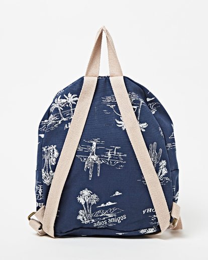 3 Mini Mama Canvas Backpack Blue JABGQBMI Billabong