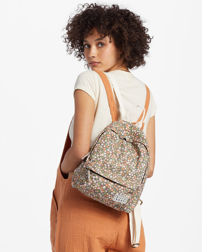 Billabong floral backpack hot sale