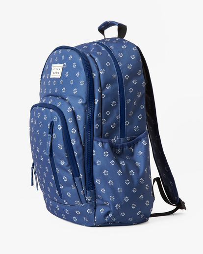 Navy polka shop dot backpack