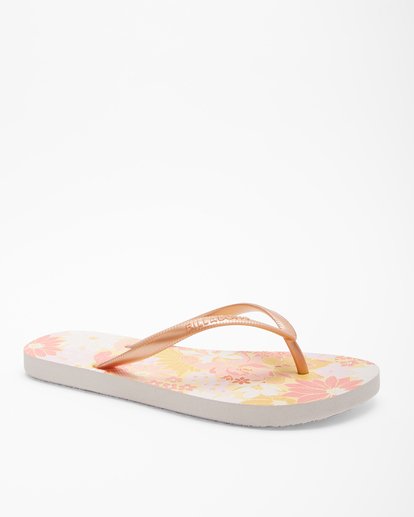 1 Dama Rubber Flip Flop Sandals Pink JAFTMDAM Billabong