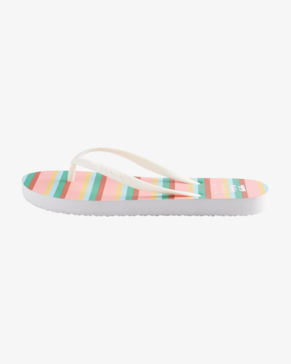 3 Dama Rubber Flip Flop Sandals Pink JAFTMDAM Billabong
