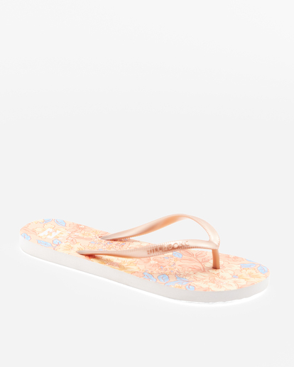 1 Dama Rubber Flip Flop Sandals Orange JAFTMDAM Billabong