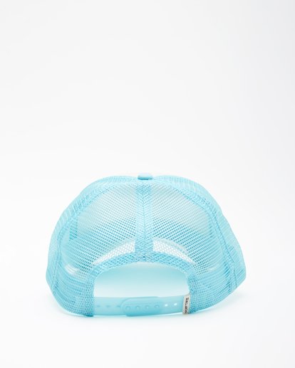 4 Pitstop Trucker Hat Blue JAHT7PIT Billabong
