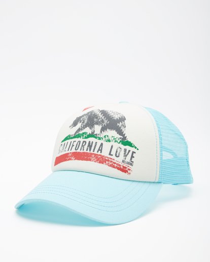 1 Pitstop Trucker Hat Blue JAHT7PIT Billabong