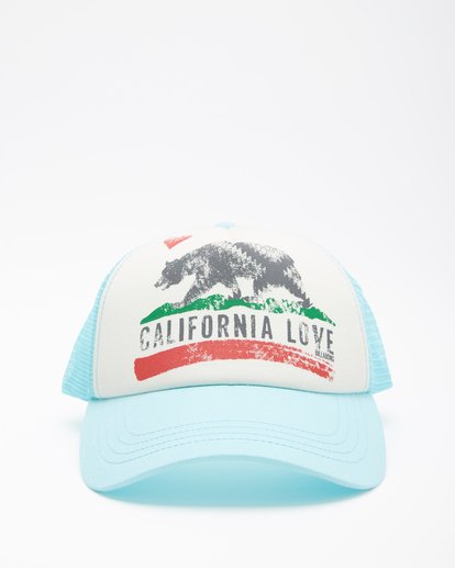 2 Pitstop Trucker Hat Blue JAHT7PIT Billabong