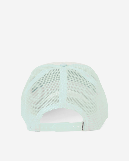 3 Pitstop Trucker Hat Green JAHT7PIT Billabong
