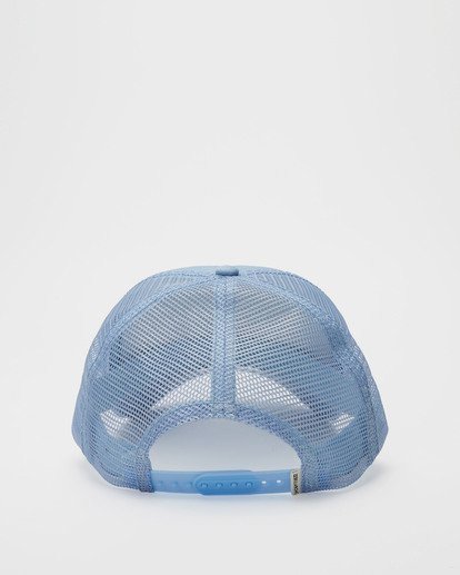 3 Pitstop Trucker Hat White JAHT7PIT Billabong