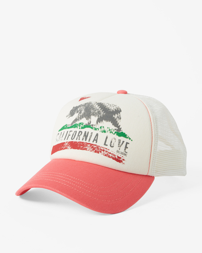2 Pitstop Trucker Hat Pink JAHT7PIT Billabong
