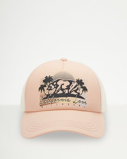 1 Pitstop Trucker Hat Green JAHT7PIT Billabong