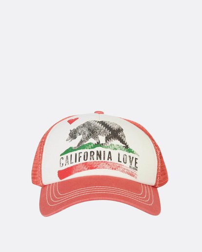 0 Pitstop Trucker Hat Blue JAHT7PIT Billabong
