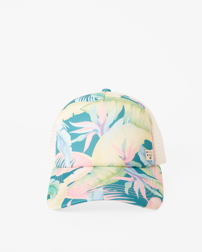 3 Heritage Mashup Trucker Hat Green JAHTBHER Billabong