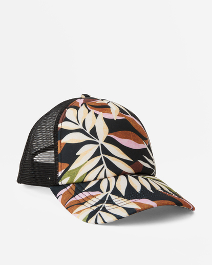 4 Heritage Mashup Trucker Hat Black JAHTBHER Billabong