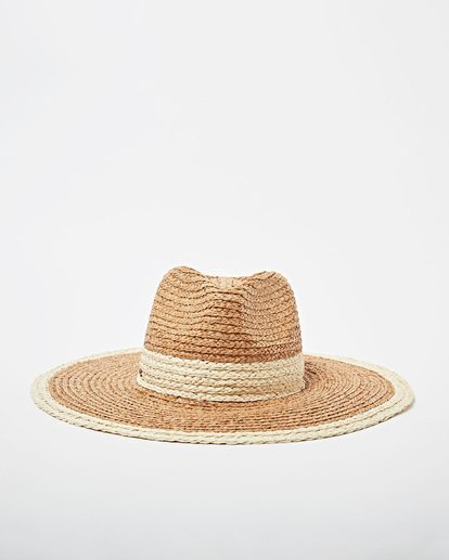 3 State Of Mind Straw Hat White JAHW1BST Billabong
