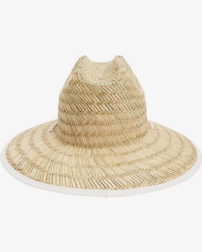 5 Tipton Straw Lifeguard Hat White JAHWNBTI Billabong