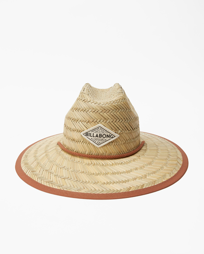 4 Tipton Straw Lifeguard Hat Brown JAHWNBTI Billabong