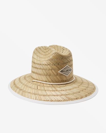 4 Tipton Straw Lifeguard Hat Green JAHWNBTI Billabong