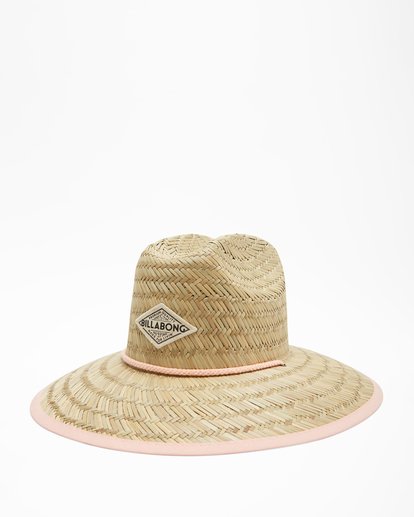 4 Tipton Straw Lifeguard Hat Pink JAHWNBTI Billabong
