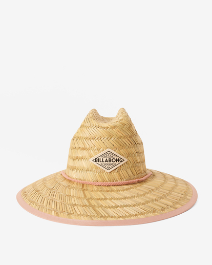 1 Tipton Straw Lifeguard Hat Pink JAHWNBTI Billabong
