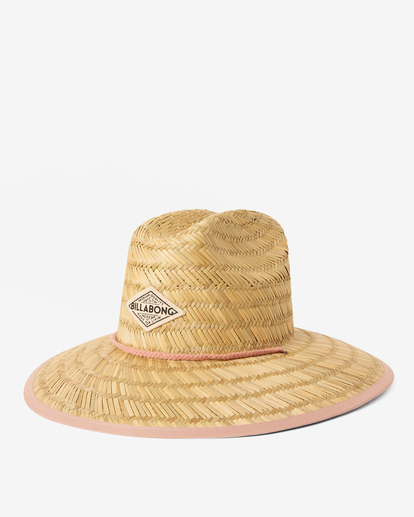 0 Tipton Straw Lifeguard Hat Pink JAHWNBTI Billabong