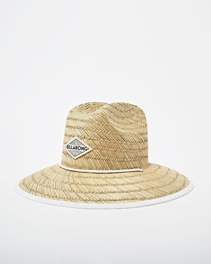 2 Tipton Straw Lifeguard Hat Pink JAHWNBTI Billabong