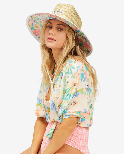 0 Tipton Straw Lifeguard Hat Green JAHWNBTI Billabong