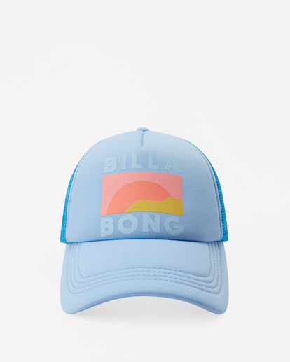 2 Across Waves Trucker Hat Blue JAHWQBAC Billabong