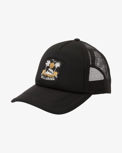 2 Across Waves Trucker Hat Black JAHWQBAC Billabong