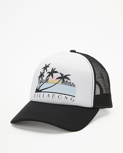 0 Across Waves Trucker Hat Brown JAHWQBAC Billabong